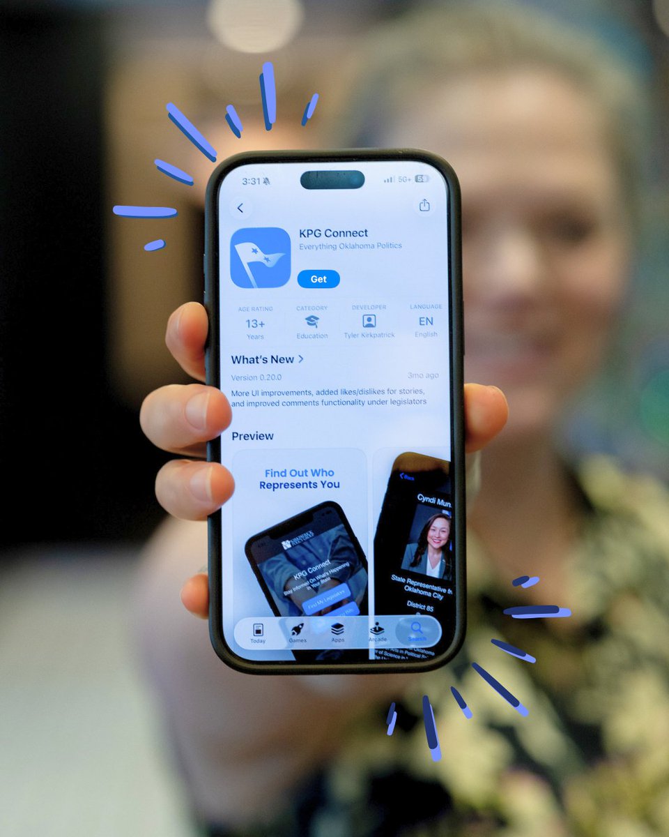 KirkpatrickPG's tweet photo. We make #Oklahoma policy easy! ποΈβ¨
The KPG Connect App cuts through the noise to give you the data straight. Look up your lawmakers' scores, track key issues like animal welfare & the arts, and never miss an election deadline.
Download it today
https://t.co/3JAja5ITB9 #OKLeg https://t.co/Z0PS1Cl01Q