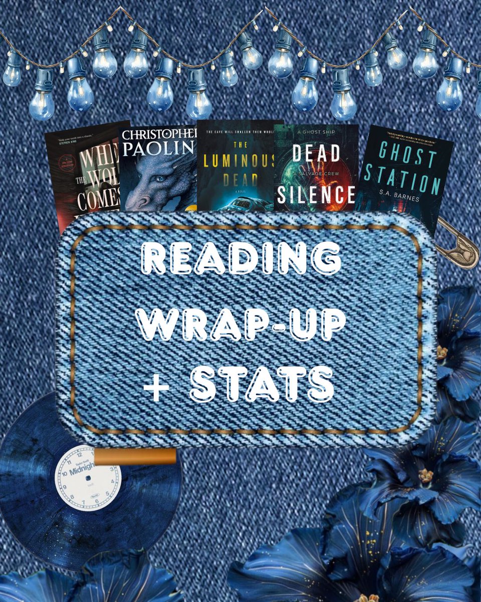 ghostinthewallz's tweet photo. Reading Wrap-Up + Stats https://t.co/aVJtJLkT9R