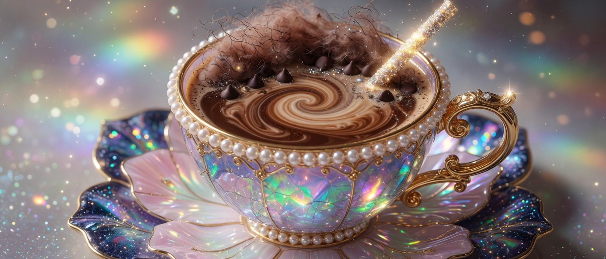 EtoileAniko's tweet photo. Q/S Cuppa Art
Trend by the talented @BeanieBlossom
Cocoa coffee
#AIart️️️️️️️️️️️️️️️️️️️️️️️️️️️️️️️️️️️️️️️️️️️️️️️️️️️ #AIArtist #AIArtistCommunity #CoffeeArt #FantasyAIArt #FantasyCupArt https://t.co/DQeSFqoTym
