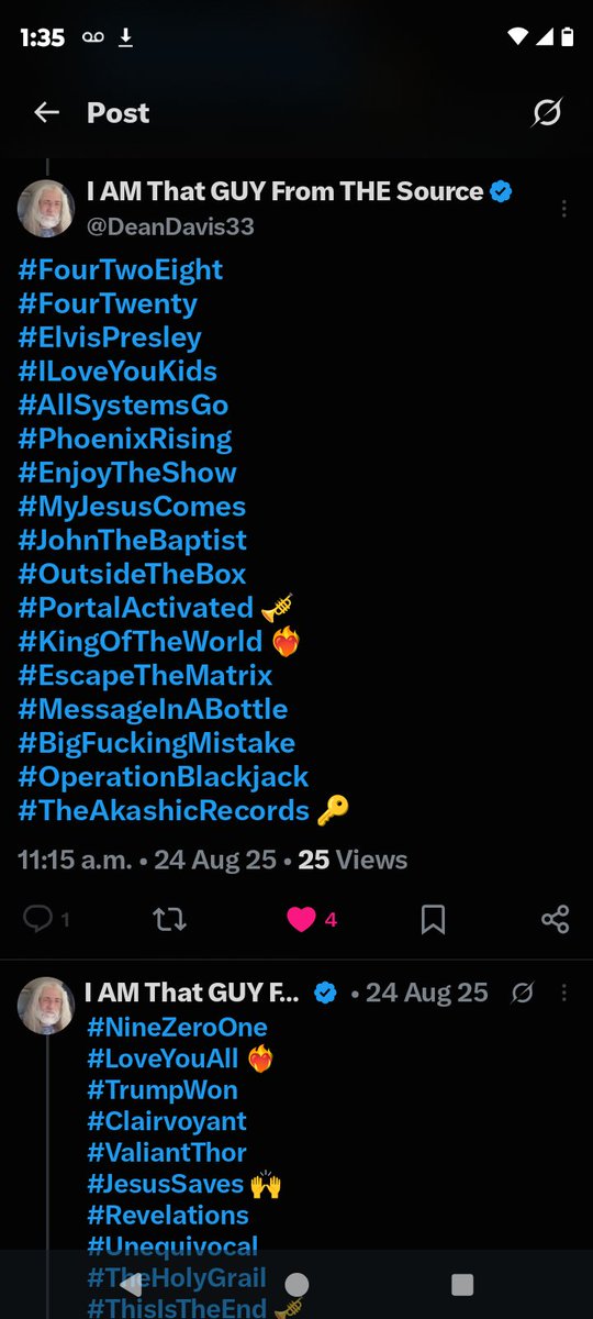 DeanDavis33's tweet photo. #FourTwenty
#AllSystemsGo
#EnjoyTheShow 🍿 https://t.co/b2ssB1zBMt