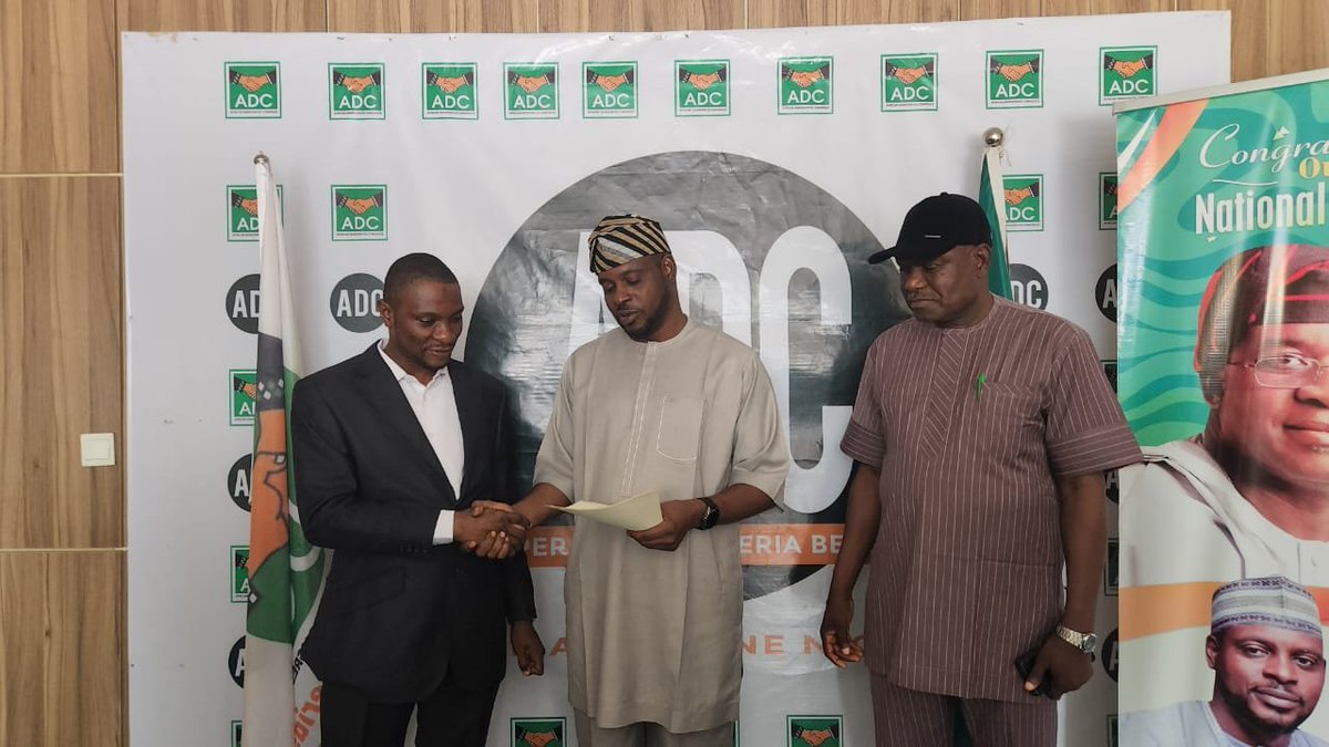 glitterstar41's tweet photo. Yesterday, I had the privilege of formally presenting letters of appointment to a team of committed men and women who have stood by the Office of the National Youth Leader with loyalty, sacrifice, and dedication long before these appointments became official.

Congratulations to:

• Aminu Adamu Ahmed, Head of Media and Communications
• Comrade Shedrack Danladi, Deputy Chief of Staff
• Comrade Hauwa Jibril, Deputy Chief Protocol Officer
• Comrade Ezugwu Kingsley Anenechukwu, Special Assistant on Special Duties
• Comrade Aminu Muhammad Ashafa, Special Assistant on Mobilization (FCT)
• Dr. Mafeng Mark, Special Assistant on Contact and Mobilization (Support Groups)
• Comrade Idris Ishaka, Technical Assistant
• Comrade Charles Abimuku Kudu, Technical Assistant (Communication)
• Comrade Yusuf Muhammad Muhaska, Special Assistant on Resource Mobilization
• Barr. Ibrahim Usman Wali, Head of Legal Services
• Comrade Aisha Ismail Ahmad, Special Assistant on Information
• Hon. Aliyu Musa, Special Assistant on Social Media
• Mr. Chuka A. Chukwudile, Senior Special Adviser on Strategic Communications and Consultancy
• Barr. Yunusa Abubakar, Strategic Legal Adviser
• Hon. Isa Tukur Garo, Northwest Liaison Adviser

For months, many of you served this office without seeking titles or recognition. Yesterday's appointments simply affirmed the confidence I have in your character, loyalty, and capacity to deliver.

As we prepare for the 2027 General Election, our assignment is clear. Build stronger youth structures, expand our grassroots presence, mobilize young Nigerians, and strengthen the ADC in every ward, every local government, every state, and every polling unit.

I expect each of you to lead by example and work tirelessly to deliver victory for His Excellency Atiku Abubakar, Right Honourable Rotimi Amaechi, and every duly nominated ADC candidate in your respective polling units and across the country.

Congratulations once again. The work has begun.

Comrade Balarabe Rufa'i
National Youth Leader
African Democratic Congress (ADC)