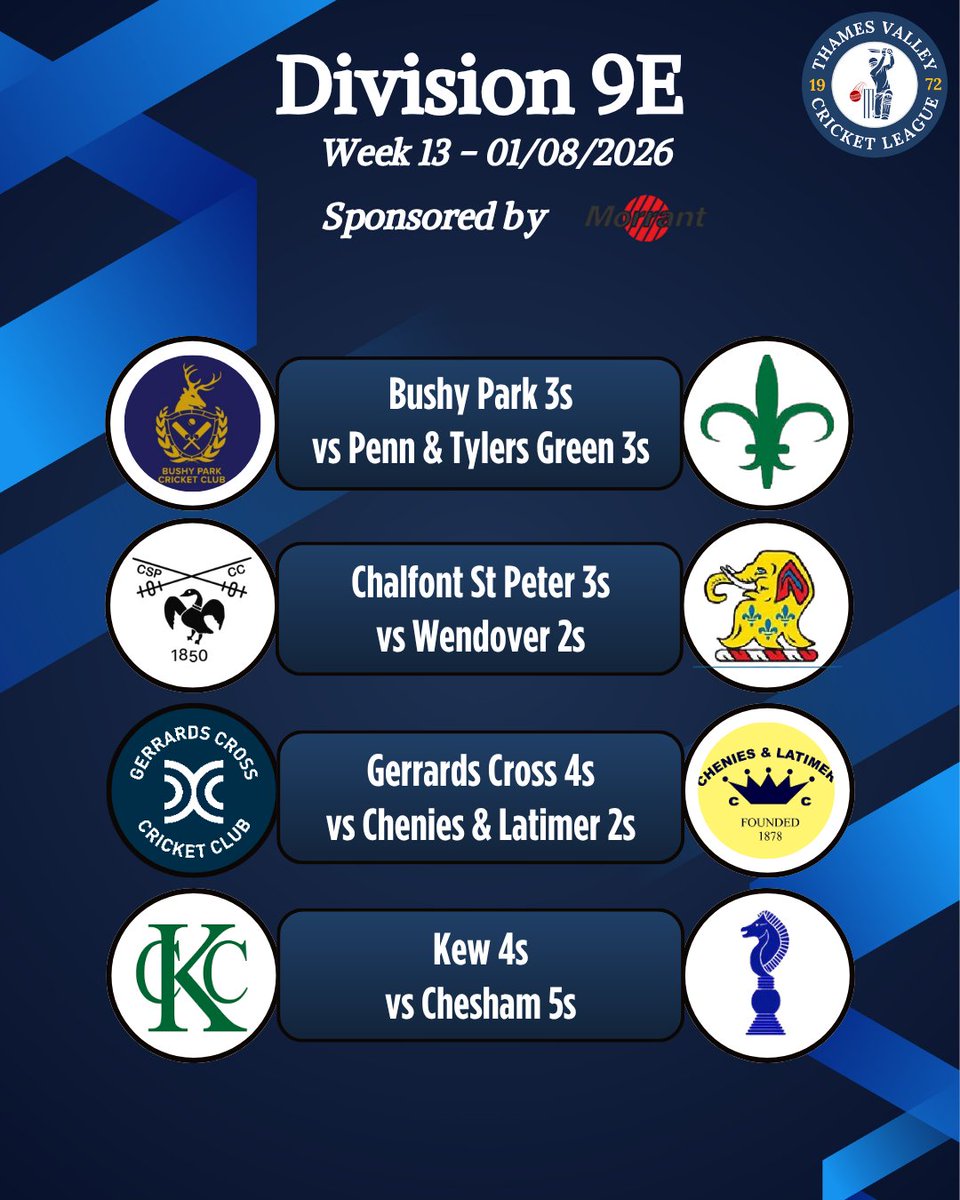 Thames Valley Cricket League tweet media