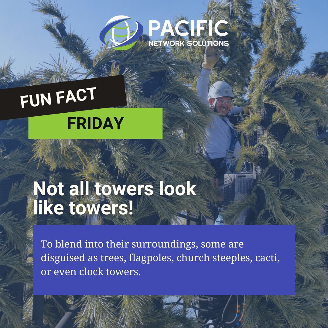 PacNetSolutions's tweet photo. Happy Fun Fact Friday!

#telecommunications #telecom #rf #pacificnetworksolutions #pacnet #funfact #funfactfriday #construction #hiring #HiringNow https://t.co/XI2MYooNve