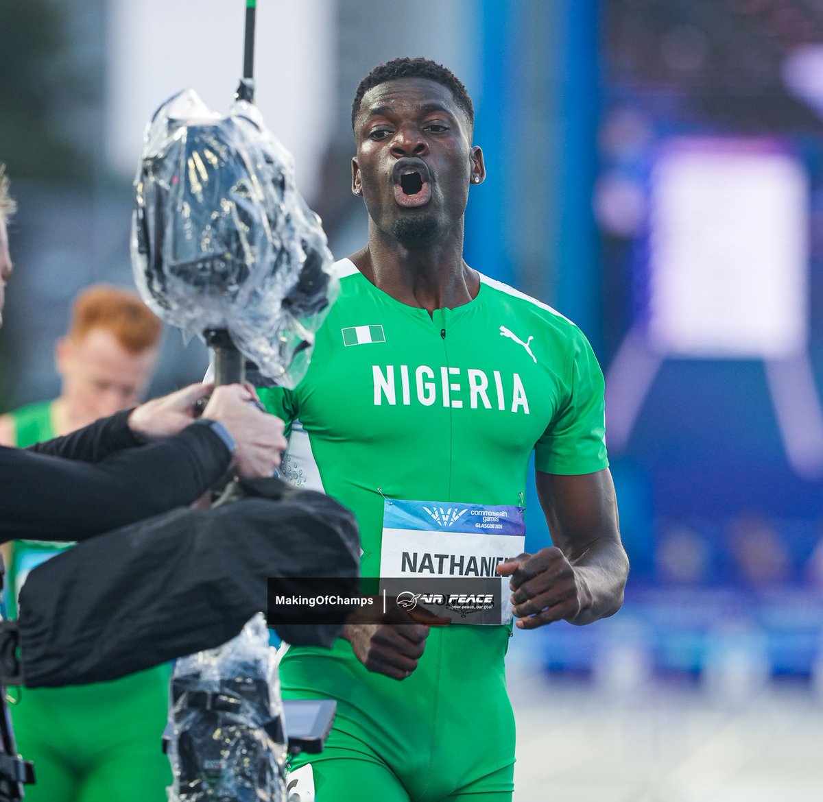 MakingOfChamps's tweet photo. What it meant to Ezekiel Nathaniel winning his first ever Commonwealth Games title. 

Last year in Tokyo, he missed out on a podium placement, finishing 4th at the World Athletics Championships. 

Now he is a Commonwealth Games Champion, and has something to build on from here. https://t.co/MmWQzSqqCo