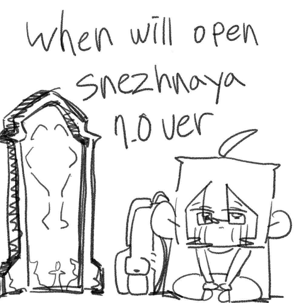 kim19_firework's tweet photo. When will open Snezhnaya https://t.co/uCe19mKh8c