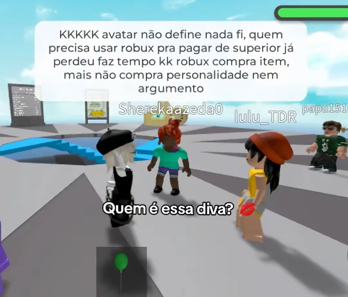 Roblox sem contexto tweet media
