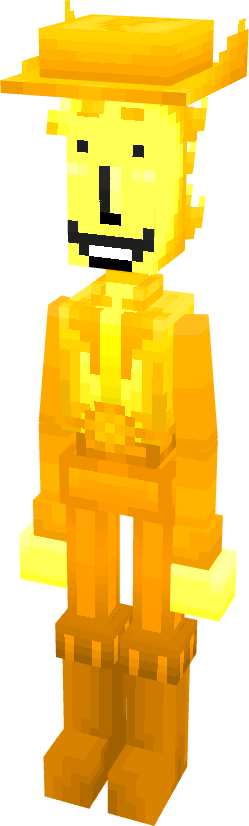 sharkarts24's tweet photo. Howd'y Partner! #deltarune #blockbench #yellow https://t.co/AVxw7mPFHh