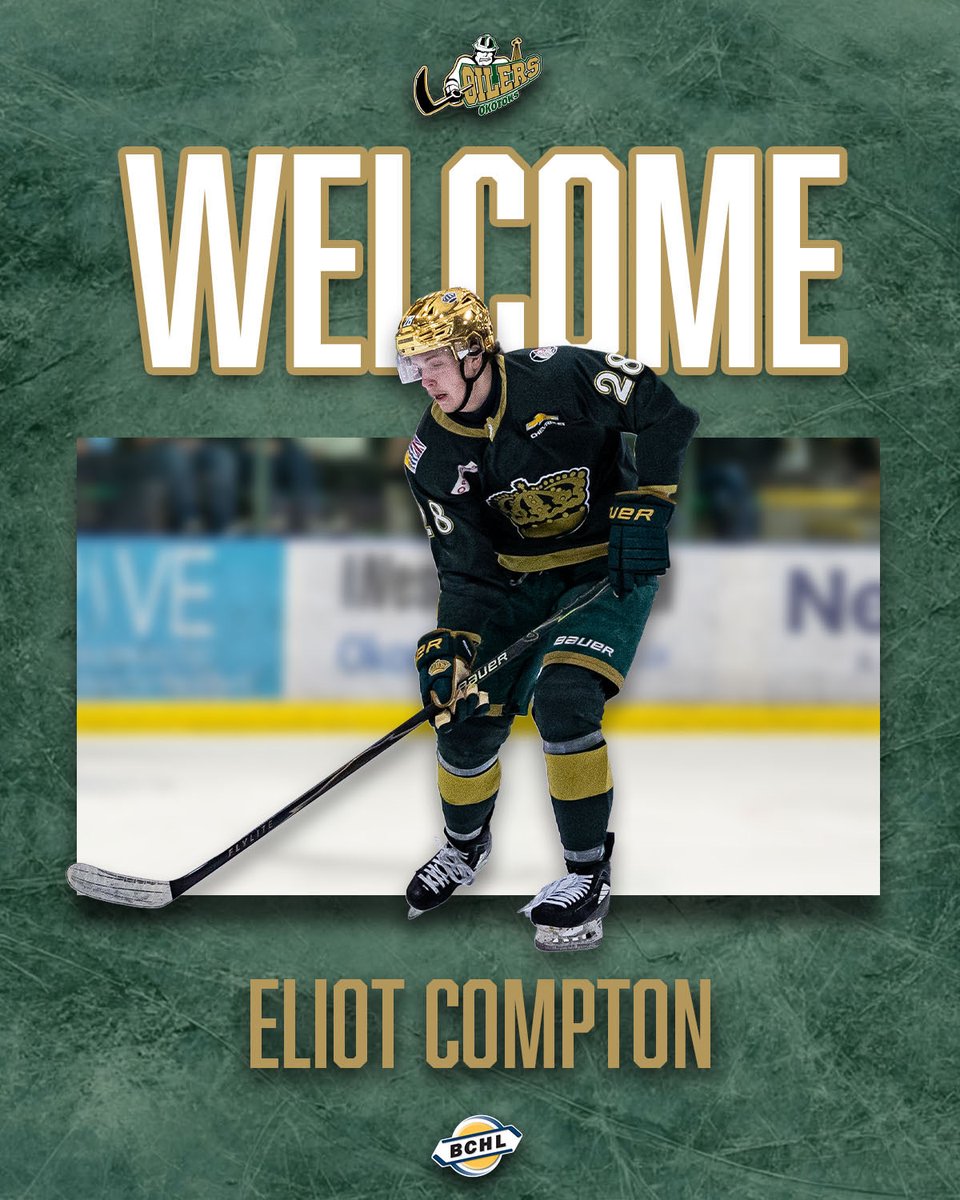 OkotoksOilers's tweet photo. Hey Green Army, help us welcome our newest additions Eliot Compton, Tyler Russell, and Jacob Wingfield to Okotoks!

We can't wait to them in the Green and Gold this season!

To read more visit https://t.co/YSvc6OgDRe! https://t.co/Tm6igcfz5R