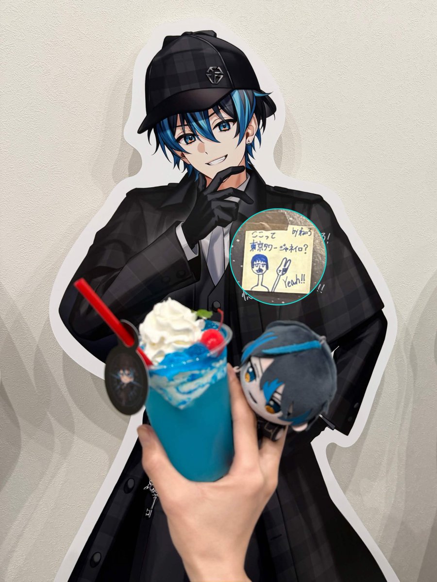 EL6_neiro_'s tweet photo. サンバ！ルンバ！オハデジャ！ねいろ！  

本日から東京タワーとコラボ！ 
パネルもグッズもフードもドリンクもどれも良い！！ 
みんな是非遊びに行って楽しんでくれ〜！！  

メッセージも書き牡蠣したよ！
なんて書いてあるかは見に行ってきてね🎶 https://t.co/HYsHXf2zn1