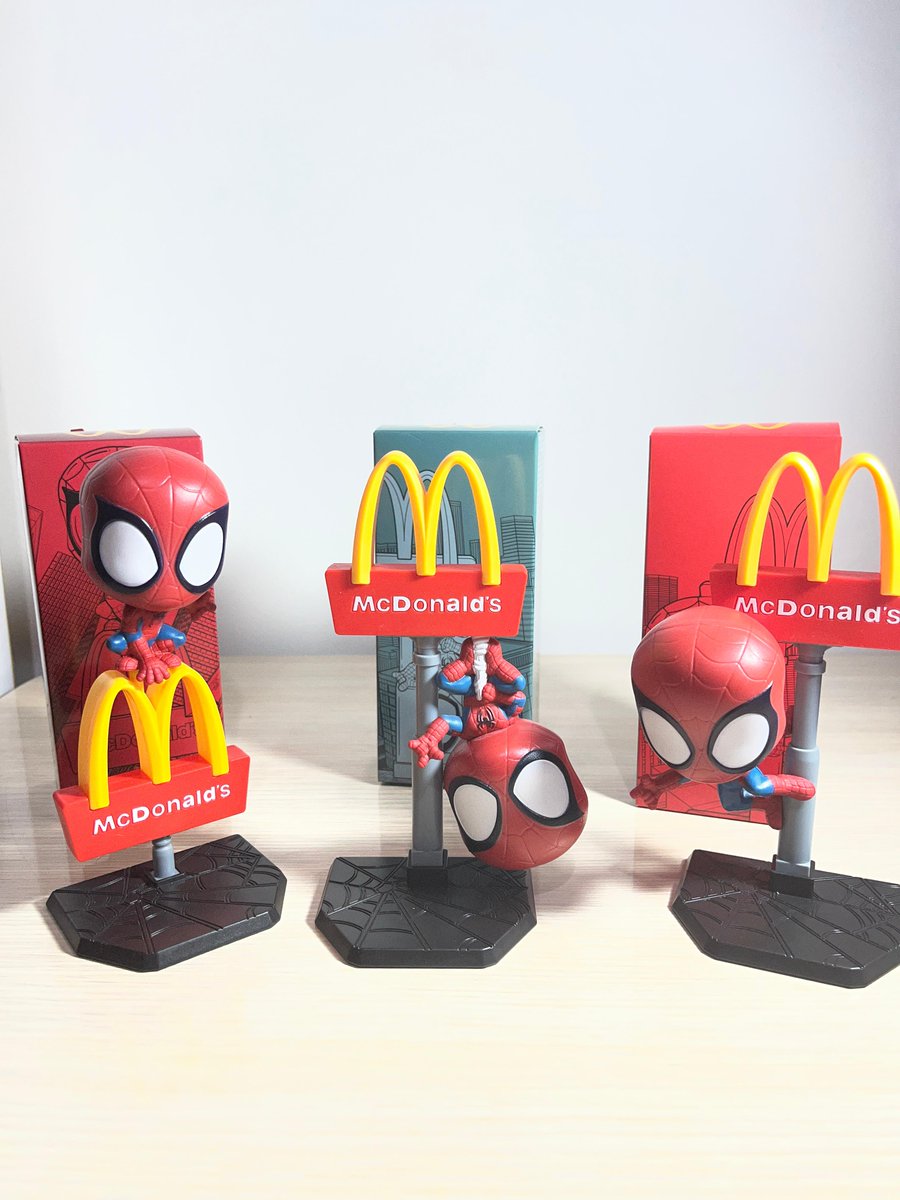 kadiflm's tweet photo. Mc Donalds'ın Spiderman Brand-New Day filmine özel çıkardığı figürleri gördünüz mü? #spidermanbrandnewday #tomholland #zendaya #mcdonalds #örümcekadamyepyenibirgün
#reklam değildir. Kendim satın aldım. https://t.co/R3DeGxI9Zn