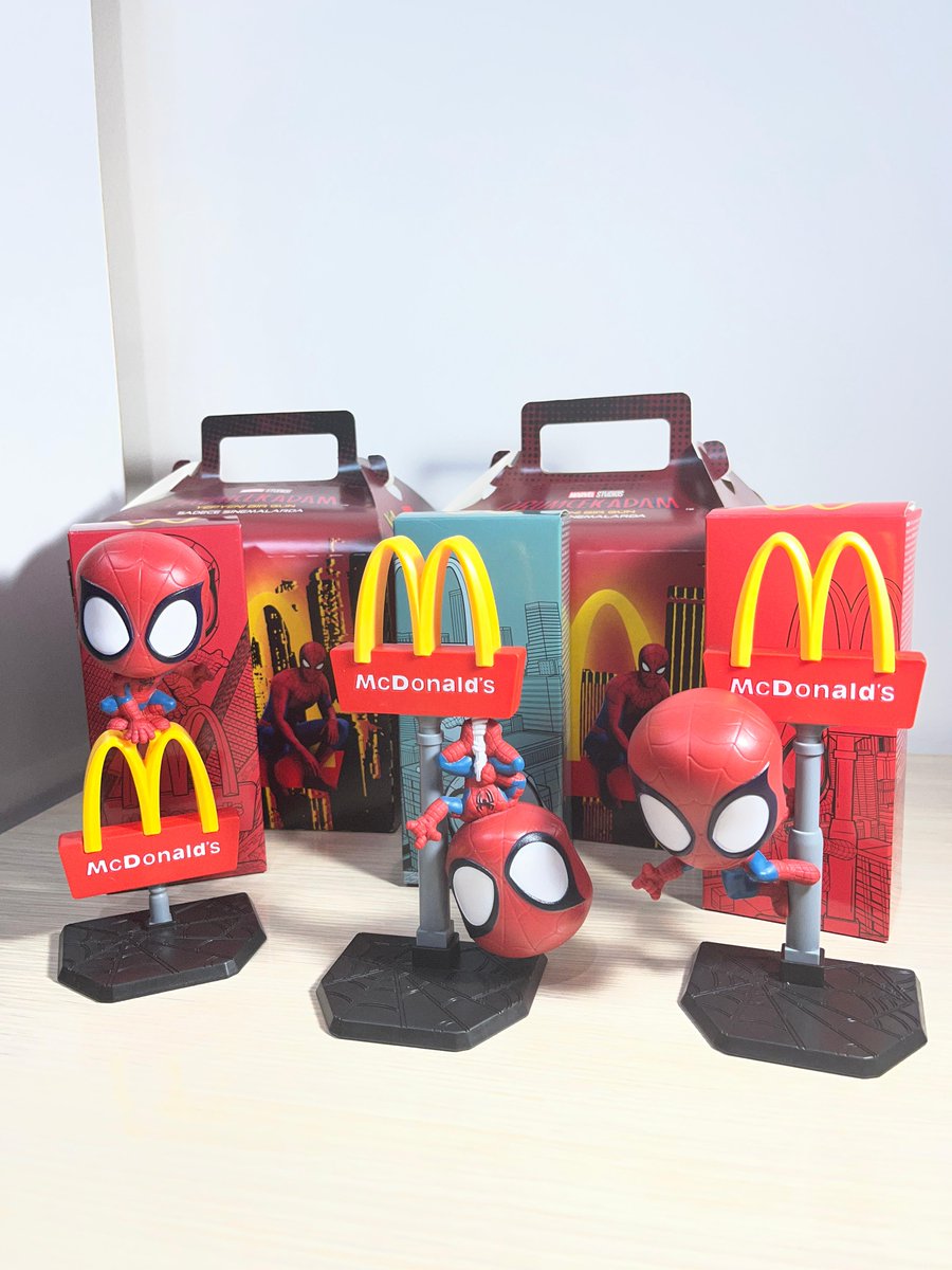 kadiflm's tweet photo. Mc Donalds'ın Spiderman Brand-New Day filmine özel çıkardığı figürleri gördünüz mü? #spidermanbrandnewday #tomholland #zendaya #mcdonalds #örümcekadamyepyenibirgün
#reklam değildir. Kendim satın aldım. https://t.co/R3DeGxI9Zn