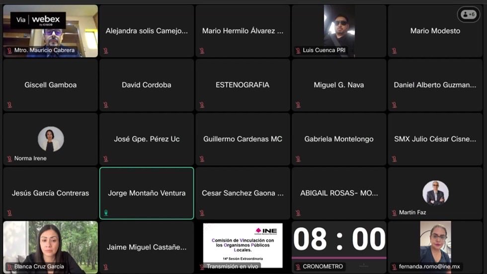 Montano_Ventura's tweet photo. ¡Atención! 📢

La Comisión de Vinculación con los Organismos Públicos Locales del @INEMexico aprobó el calendario de entrevistas y la integración de los grupos de trabajo que evaluarán a las personas aspirantes que avanzaron a esta fase. ✅

🗓️ Presidencias de institutos electorales:
Baja California Sur, Campeche, Colima, Coahuila, Michoacán, Puebla y Tamaulipas.

🗳️ Consejerías:
Chiapas, Durango, Guerrero, Hidalgo, Michoacán, Nayarit, Oaxaca, Puebla, Quintana Roo, Sinaloa, Tamaulipas, Tlaxcala y Veracruz.

Seguimos avanzando en la selección de las presidencias y consejerías de los OPL. 

¡La democracia se construye con participación y transparencia! 🗳️✨

#VivamosLaDemocracia #EntrevistasINE #INE