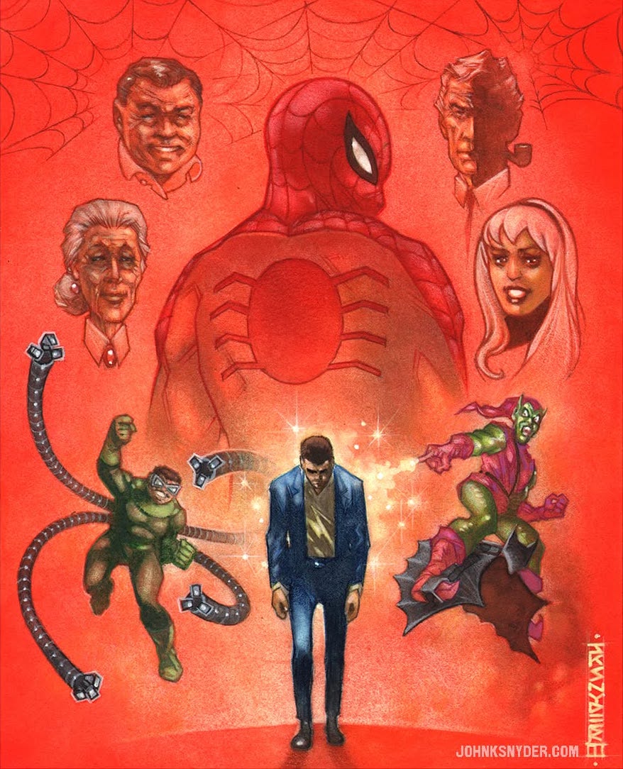 JohnKSnyderIII1's tweet photo. Spider-Man classic 1960's era era commission, looking forward to the new movie #SpiderManBrandNewDay #SpiderMan https://t.co/sLrAAKYgEk