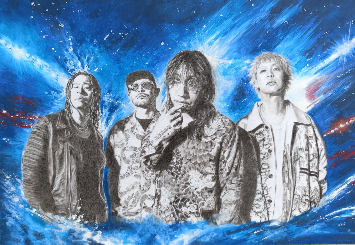 obachandamon's tweet photo. 人物は色鉛筆、背景はオイルパステルで描いてみた

クライマックス ✕ ワールドカップ
MVの美しくも激しいライティングと、湧き上がる歓声、汗と涙をイメージ。少しだけ雲海も

#SUPERBEAVER
#クライマックス
#ファンアート
#ドームツアー始まる 🔥 https://t.co/gs7dIwB6LC