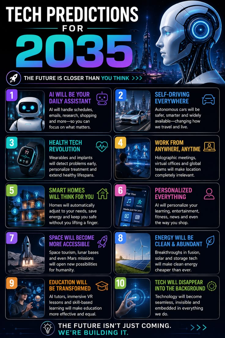 Alex_Tech_AIX's tweet photo. TECH PREDICTIONS
FOR
2035 https://t.co/L82FhpOvfW