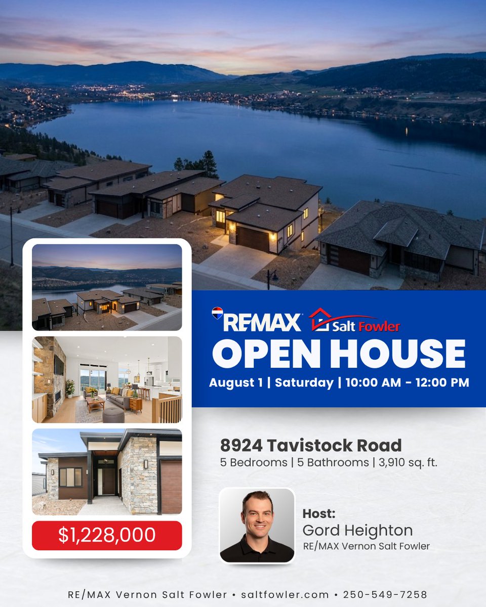 SaltFowlerBC's tweet photo. 📢 Join us for an #OPENHOUSE! 🌊 Be the first to experience this exceptional new build in prestigious Adventure Bay, beautifully enhanced with premium upgrades and panoramic Okanagan Lake views from every level. https://t.co/NcPQwuXkhn