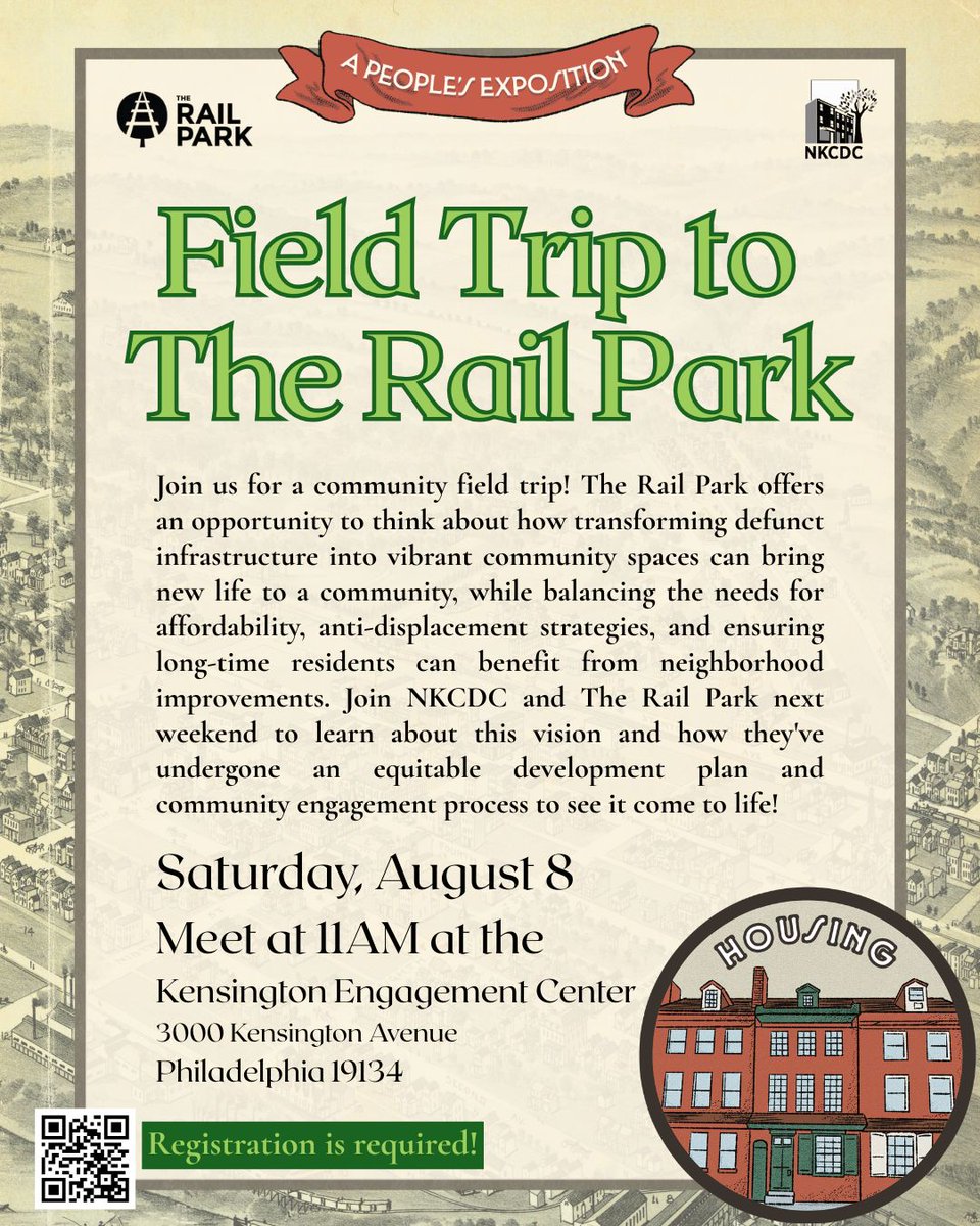 NKCDC's tweet photo. Come take a field trip with us next weekend to The Rail Park on Saturday, August 8 at 11am!

Registration is required! To sign up, head here: https://t.co/SyjlNP8dz9 https://t.co/0pZIa4EPqg