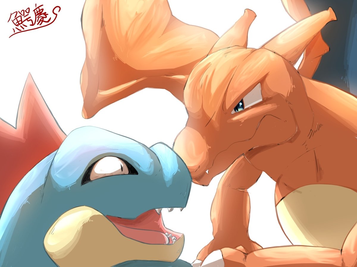RelentlessZard's tweet photo. Have a great weekend with your buds!
#Charfam #Charizard #Feraligatr
credit: @Wanikei_N https://t.co/CICDx3HHF8