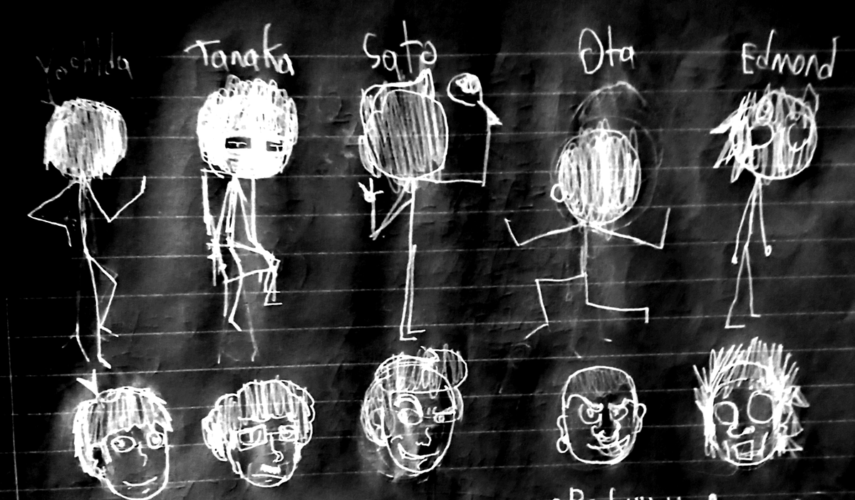 Skeletons_VA's tweet photo. Speaking of Yoshida...👀
I thought it'd be fun to give the five stick guys from yoshida distinct designs https://t.co/732ZzkIJ7W