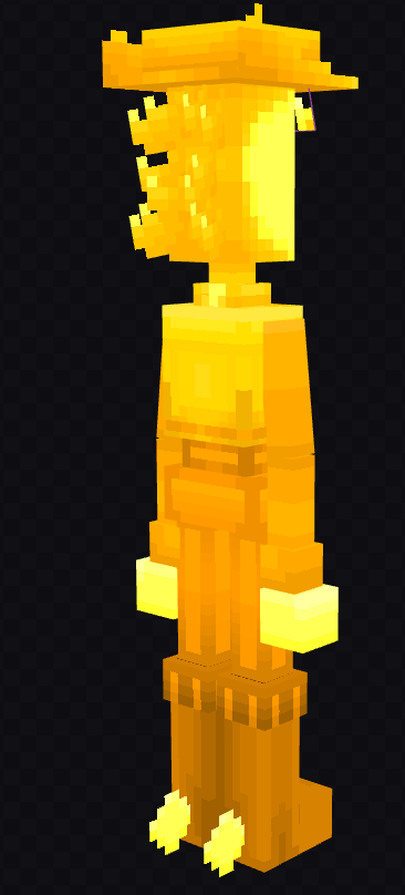 sharkarts24's tweet photo. Howd'y Partner! #deltarune #blockbench #yellow https://t.co/AVxw7mPFHh