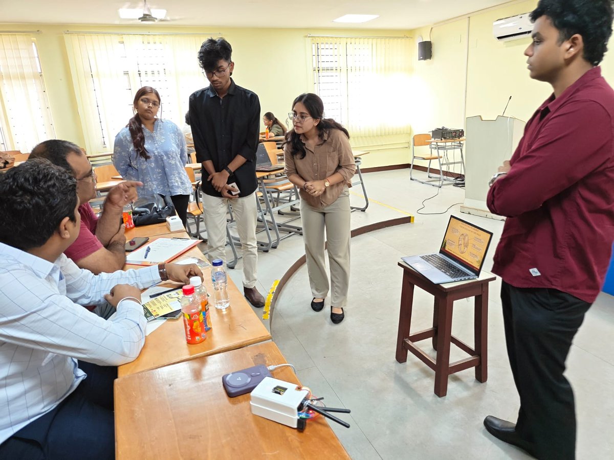 iic_hitk's tweet photo. IIC-HITK celebrated National Technology Day 2026 with the theme "Responsible Innovation for Inclusive Growth."

The Technical Innovation Showcase highlighted student-led innovations and engineering solutions addressing real-world challenges.

 #Innovation #Technology  #HITK https://t.co/XoCHolCwxf
