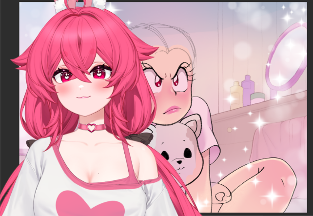 TiktakVT's tweet photo. Anime screencap redraw LIVE NOW https://t.co/bs1eWTgA4m https://t.co/fMniDEC9fr