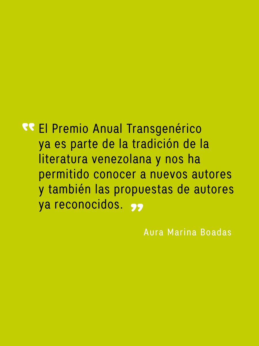 CulturaUrbana's tweet photo. En la XXV edición del #PremioAnualTransgenérico, la investigadora y catedrática @AuraMarinaBoadas es parte del jurado con la historiadora Inés Quintero y el ganador de la edición 2024 del #PAT

Convocatoria 2026 abierta hasta el 31/8.

Consulta las bases:
https://t.co/YJrJO8ld3h https://t.co/rboxQ65d87