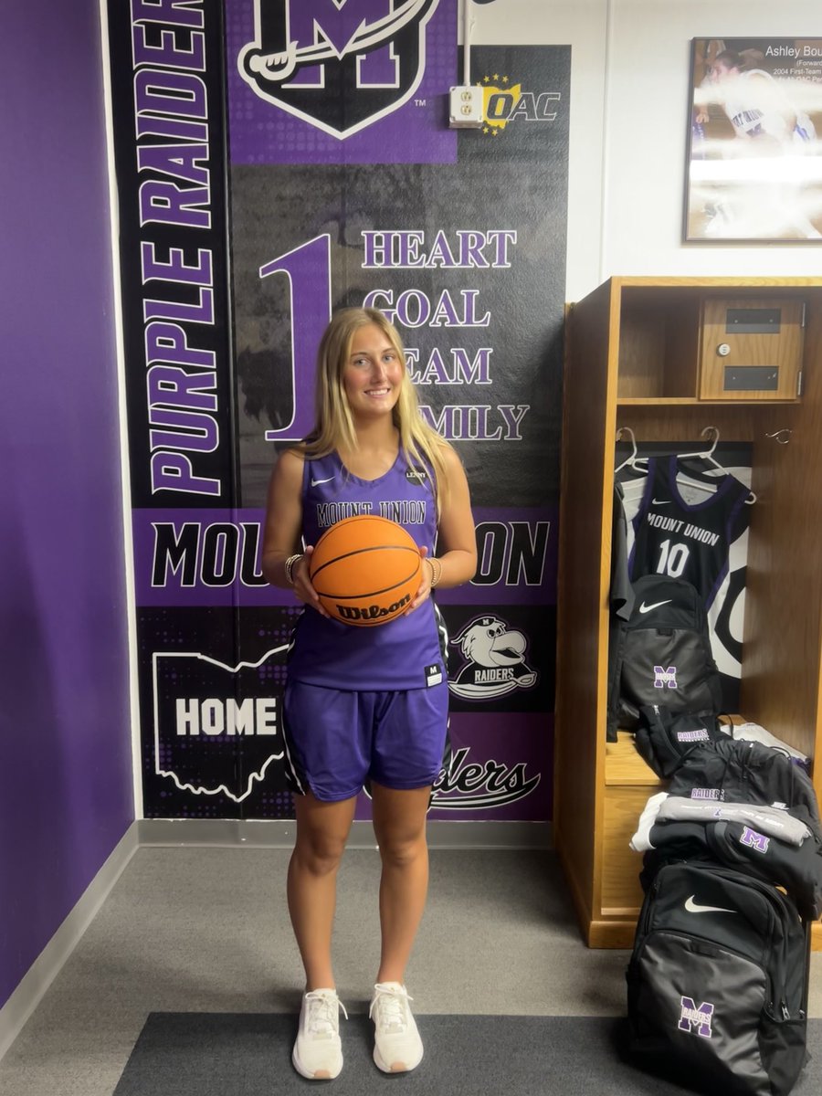 RowanKildoo's tweet photo. After a great visit, I am grateful to receive an offer from Mount Union! Thanks Coach Em for showing me around campus and for the opportunity to compete at the next level! @OhioXtreme @Coach_ETaylor @MountUnionWBB https://t.co/zaxqX0l3ky