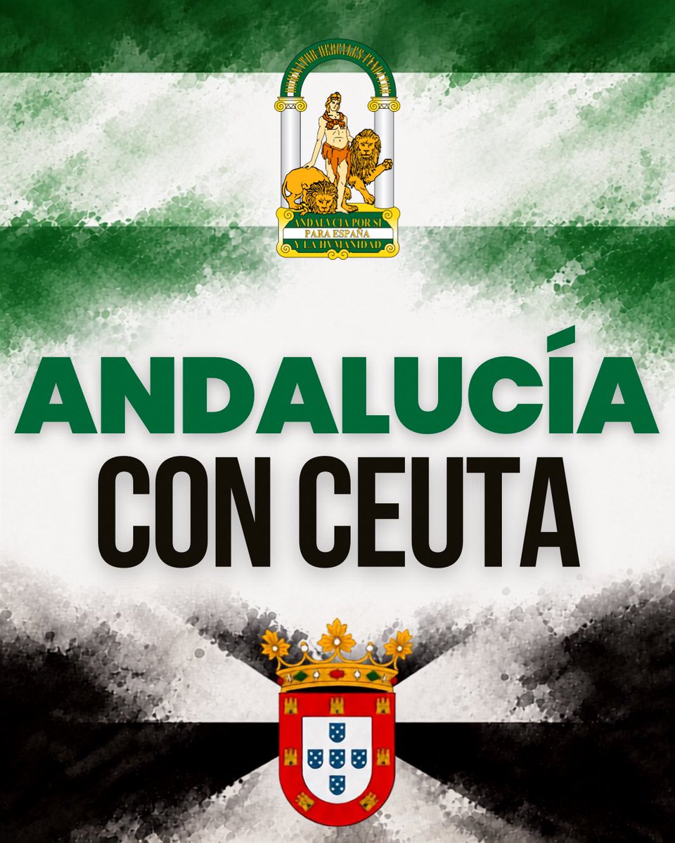 ppandaluz's tweet photo. ¡Andalucía está con Ceuta! https://t.co/IV0CDkg6Eb