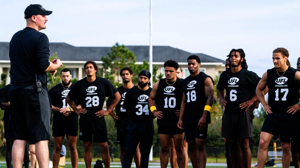 TheUFL's tweet photo. During the 2026 UFL season, 48 players who attended a UFL Showcase earned invitations to training camp, while 39 ultimately made active rosters. Designed as an open tryout, the showcase gives players from around the world the opportunity to perform in front of UFL coaches, scouts and personnel executives. This isn't just another open tryout. There are real decision-makers evaluating every rep at every showcase.
Read more: https://t.co/qZ3F7vWK2T