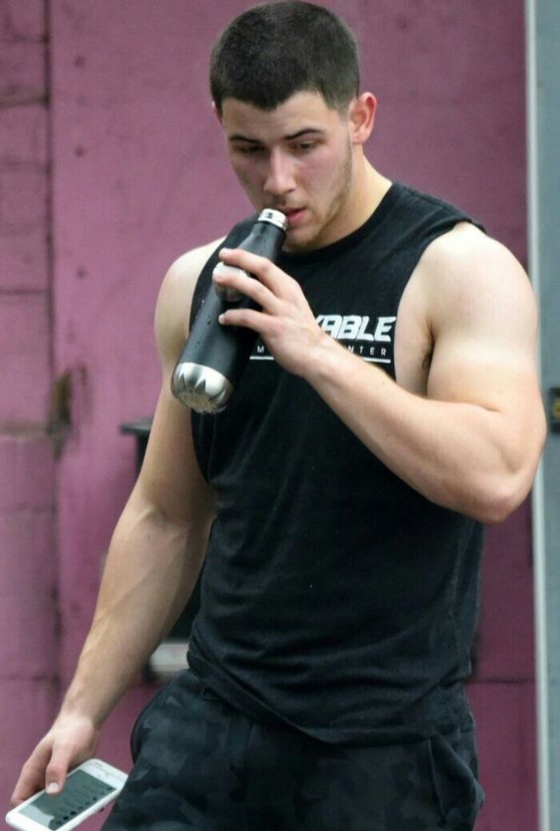 theasherbieber's tweet photo. Nick Jonas is unreal. Can I clone him? Please? https://t.co/ShOSMRNPXg