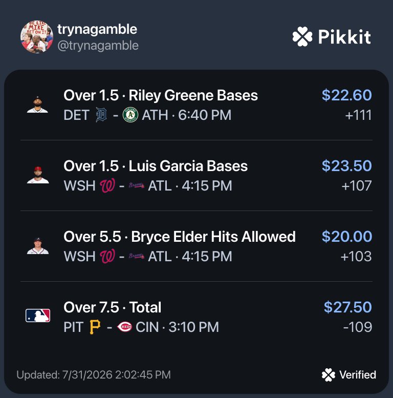 trynagamble's tweet photo. $0 to someone who likes this if we sweep https://t.co/Q1nnlGI2B3