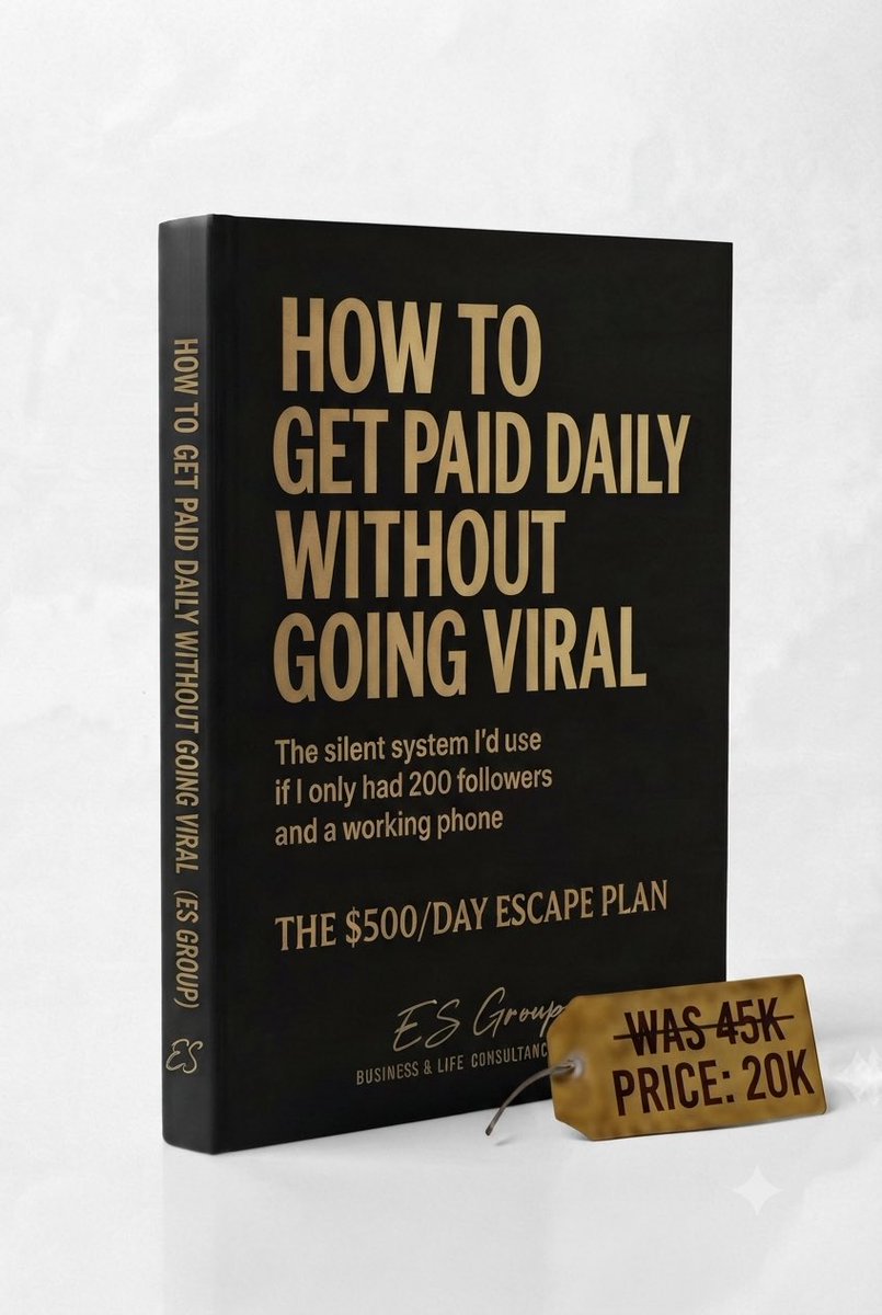 TheCobraShowUG's tweet photo. 🎁 Special Offer – Get this eBook for just 10K UGX. Instant WhatsApp delivery after payment.

Pay details,  Apple Pay • Visa • MTN: 0793 252 577 | Airtel: 0754 818 194 https://t.co/EpH9ZslCqy