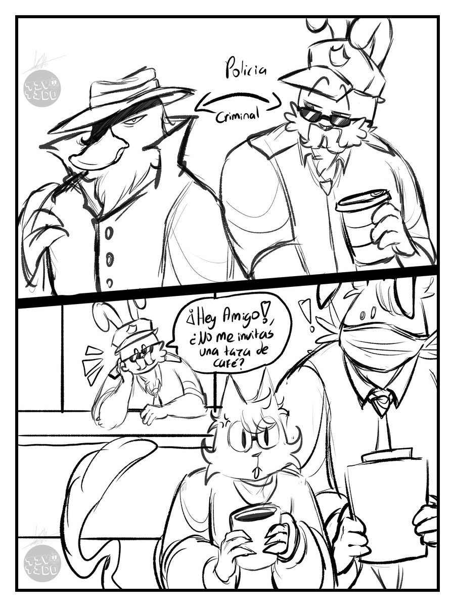 TivoRATido's tweet photo. Un intento de swap o intercambio de papeles del juego de Hospital de animales :D, espero les guste.

#fanart #videogame #swap #funny #fancomic #dibujo #foryoupage #agentesecreto #videogame https://t.co/UEY8NECzdP