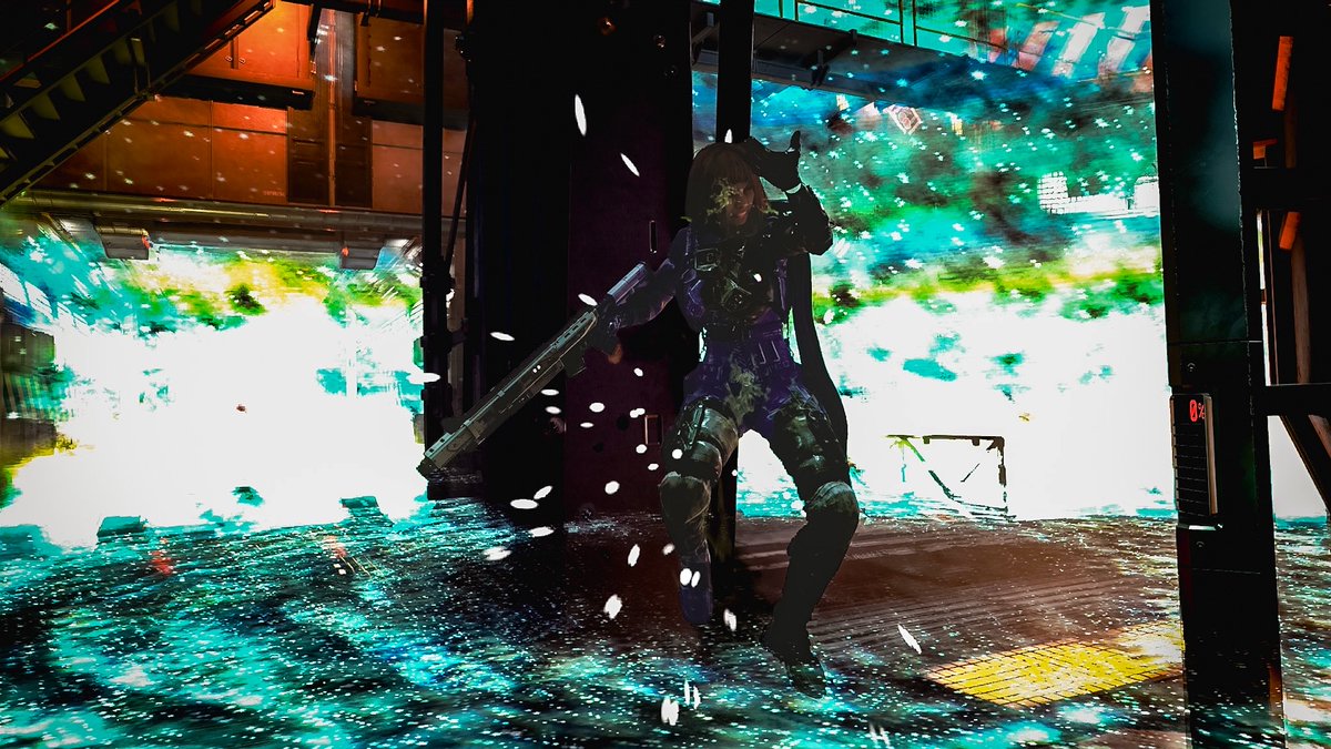 Lilulicious's tweet photo. Trying (rather unsuccessfully) to capture the Supernova power right at the point of… casting? Discharge? Expulsion? Well, whatever. We’ll see what it looks like in an outside fight where the lighting isn’t so dismal.
#Starfield #Starborn
#TerranArmada
#VirtualPhotography https://t.co/LzOpUL7pvy