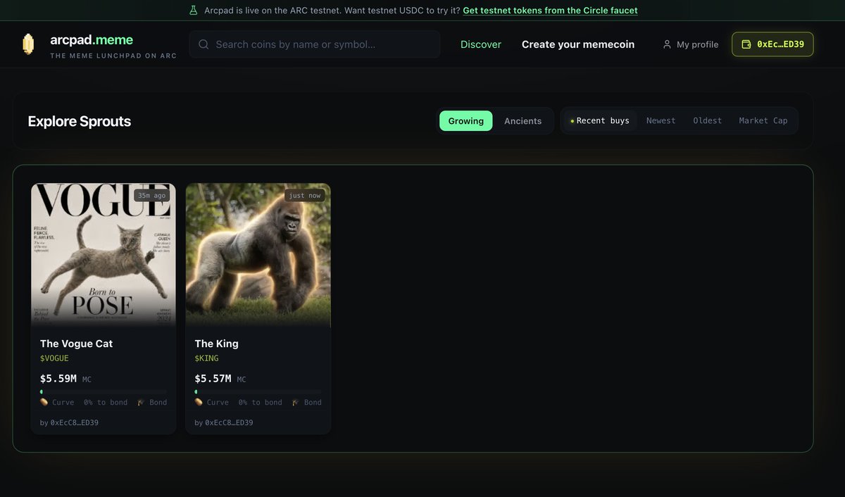 arcpad_meme's tweet photo. this is how its going the launchpad in Arc Testnet https://t.co/iB9dsgYeuc