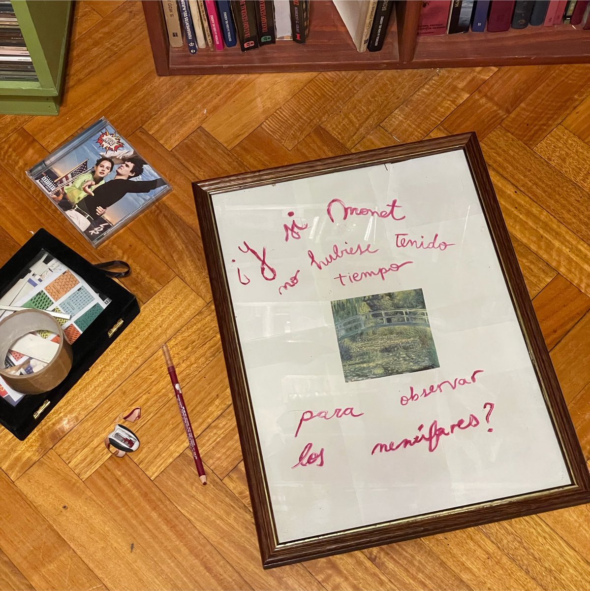 pidoelsilencio's tweet photo. ¿y si Monet no hubiese tenido tiempo para observar los nenúfares? https://t.co/jWSK3Cs5L1