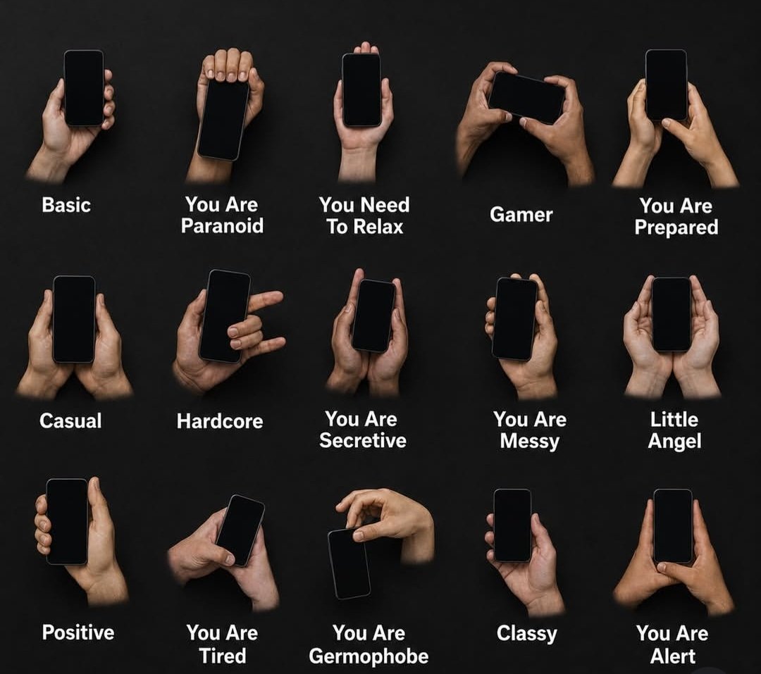 DeHealthguide's tweet photo. Reply to this, and I'll tell you exactly how you're holding your phone.
😎 https://t.co/kZjKRf4MvV