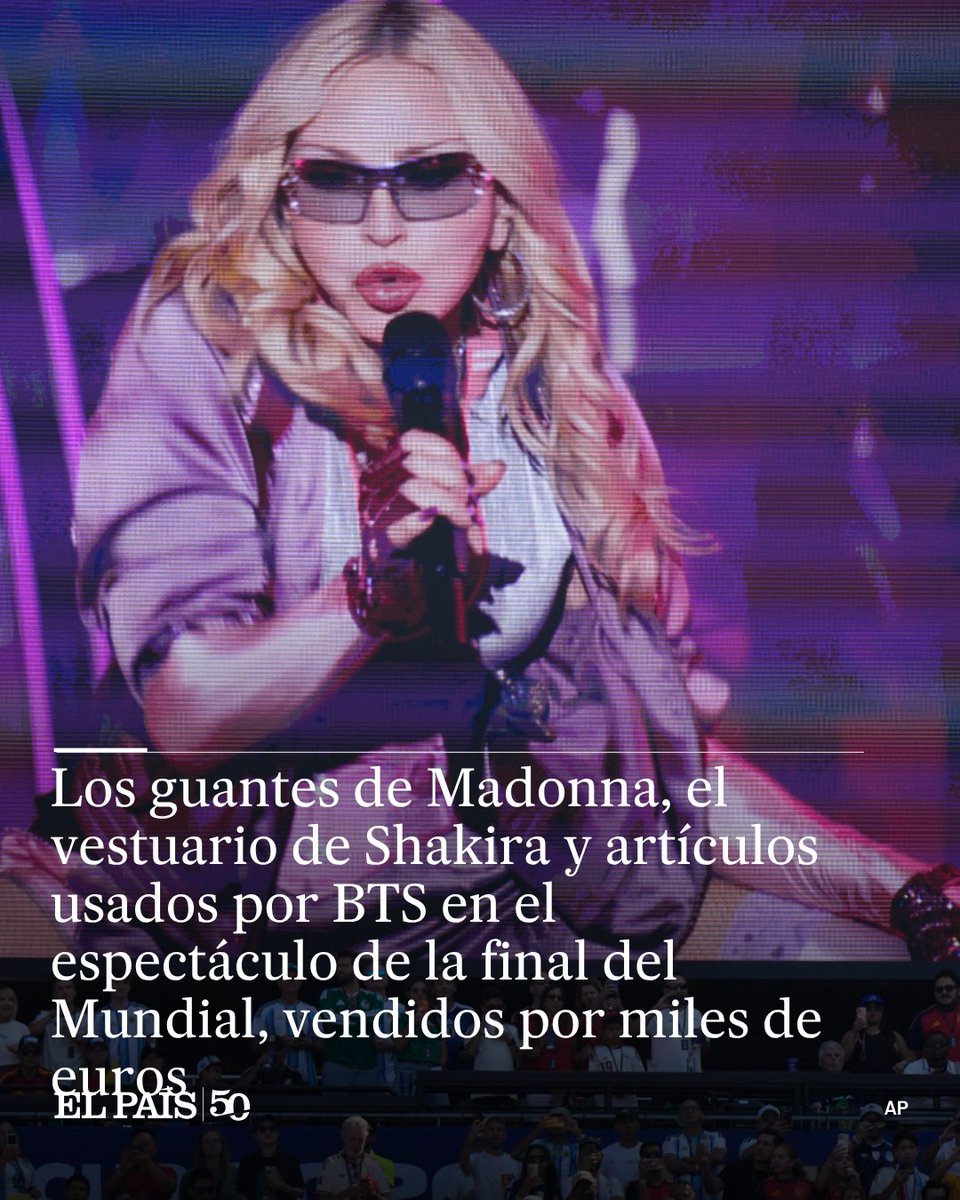elpais_america's tweet photo. La casa de subastas Christie’s ha recaudado algo más de medio millón de euros gracias a la donación de piezas de famosos como la banda de K-Pop, Justin Bieber, Coldplay, David Beckham o Lionel Messi https://t.co/zmCctWhlfo https://t.co/L9Dj9vPeN9