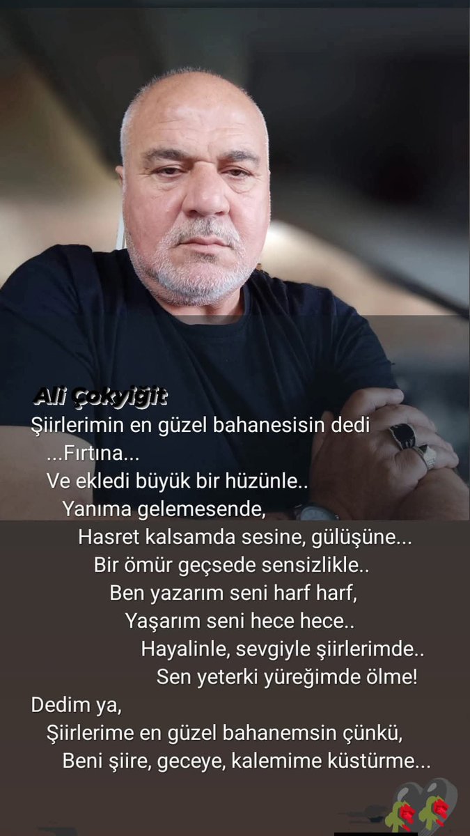 AliOKYT2's tweet photo. Dedim ya...! 
   Beni Şiire, Geceye, 
      Kalemime Küstürme... https://t.co/QQvXvCns6t
