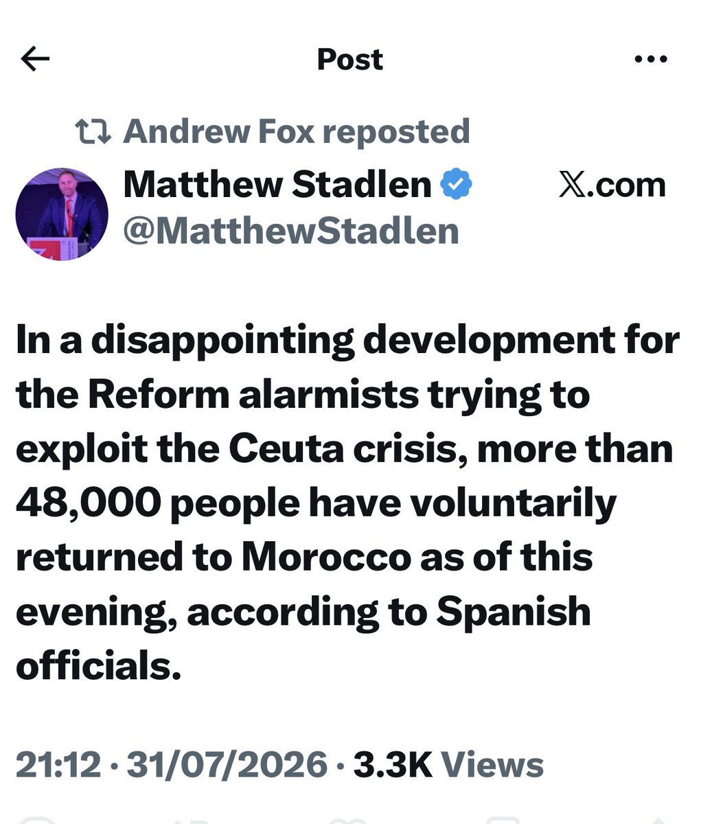 DreyfusJames's tweet photo. I realise it’s a broad playing field, but, good god, this man has to be one of the most consistently, wretchedly stupid individuals ever to prance across it…

A mewling toddler spewing & bubbling up its apple sauce, from a high chair, makes more sense…

(Referring to his comment about people being “disappointed” only)