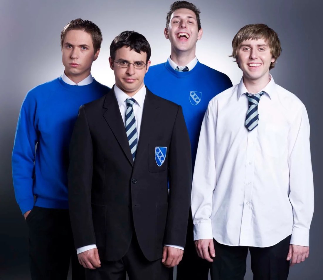DiscussingFilm's tweet photo. The main cast of ‘THE INBETWEENERS’ have reportedly now signed on to return for a revival movie at Netflix.

(Source: https://t.co/nEof73upXS) https://t.co/Yv6Rxmsop5