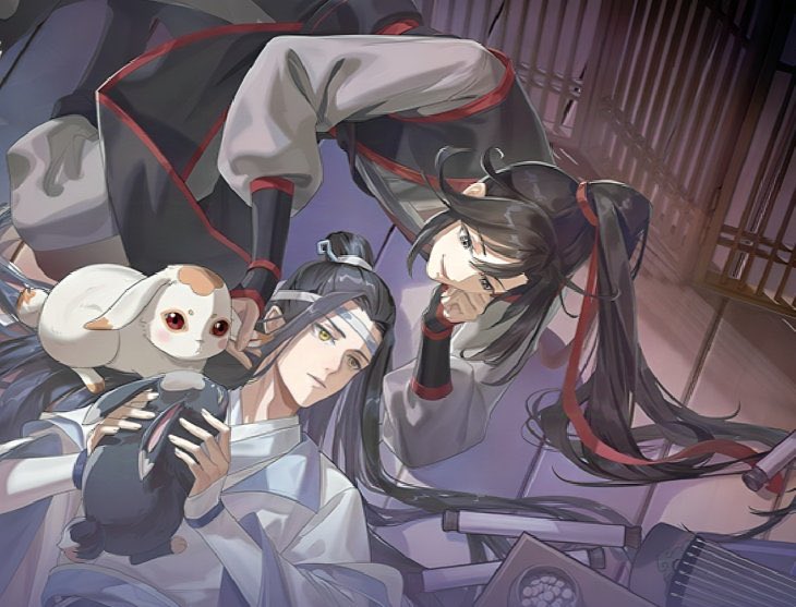 TmNacht's tweet photo. Literally can’t handle how cute these two fuckers are together
#MDZS #WangXian https://t.co/Ex3XdbfUvI