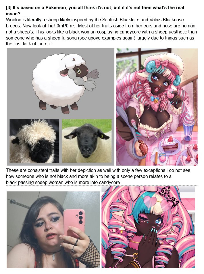 _maxwellhaus's tweet photo. In an effort to be good faith, here are the problems with TiaP0mP0m's vtuber avatar based on my (black) first exposure to it.

I'd argue many others have problems with her avatar for similar reasons. https://t.co/FsugXgqjh4
