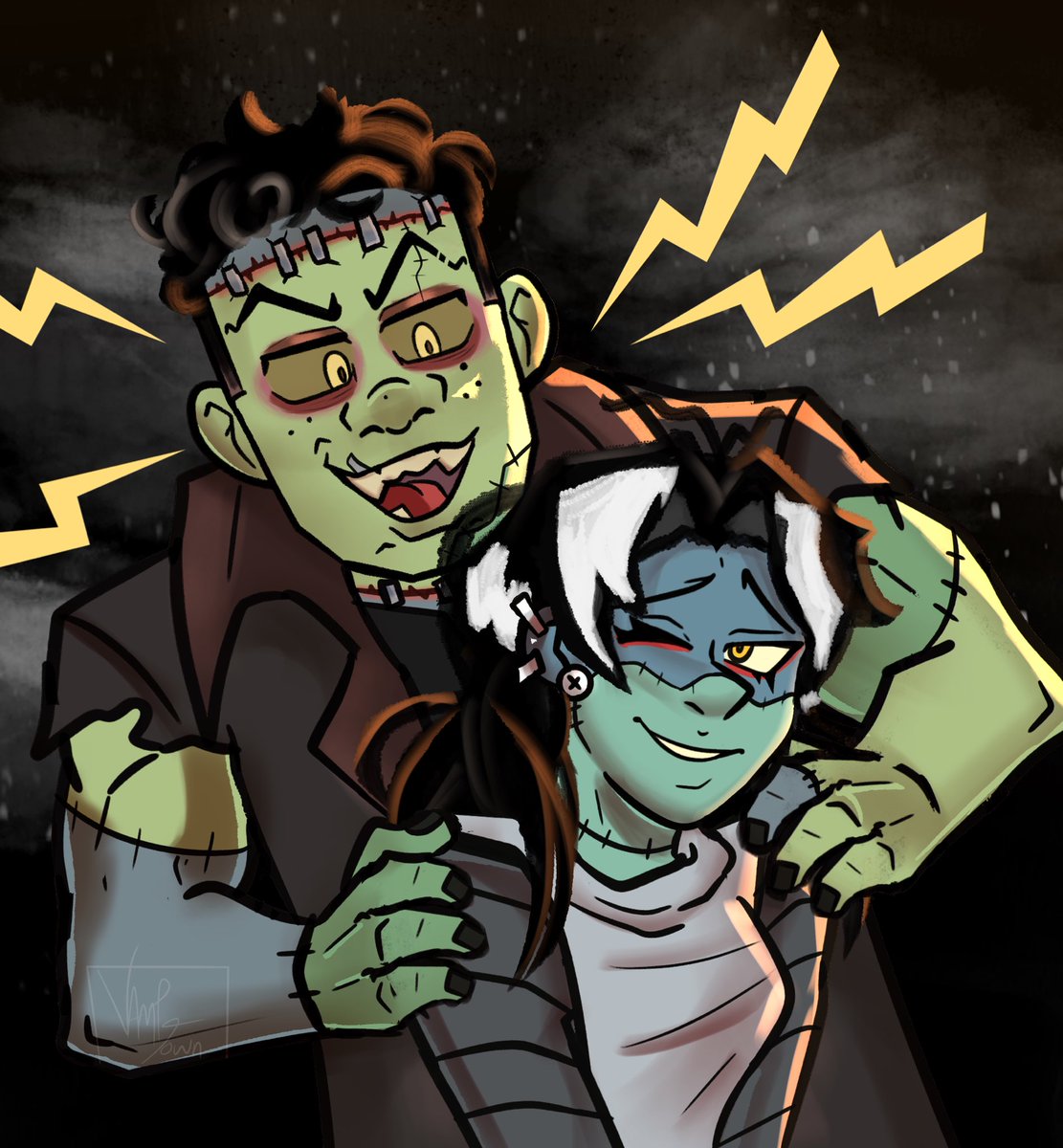 Go_Vamp_Town's tweet photo. ⚡️FEED MY FRANKENSTEIN⚡️

Belated post, but happy 10 years together my love 💖
@mocha_martini https://t.co/GYIlagfgUI