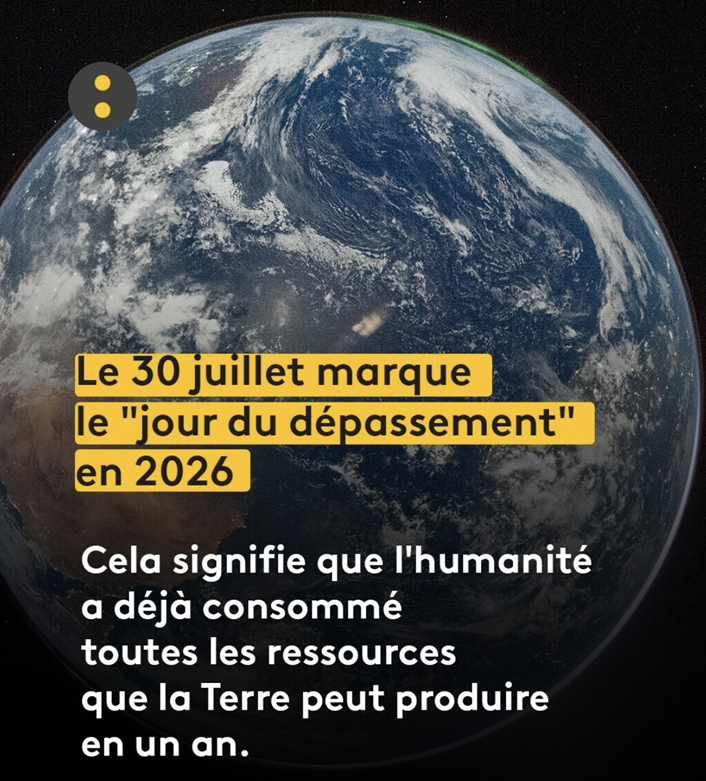 jdeechave's tweet photo. Ayer, 30 de julio, ha sido el día del sobregiro ecológico o día de la sobrecapacidad de la Tierra. Lo que  significa en sencillo que ya nos consumimos todos los recursos que la Tierra puede producir en un año, superando la capacidad de regeneración del planeta... https://t.co/Uy6eRPtZZx