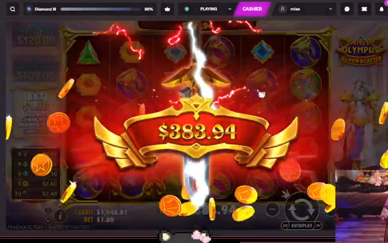 fangonkick's tweet photo. $100 to 1k on gates super scatter base game spins on stream : 3
https://t.co/c5rQFfr8B1
@yeet https://t.co/i7A4Ec0QaH