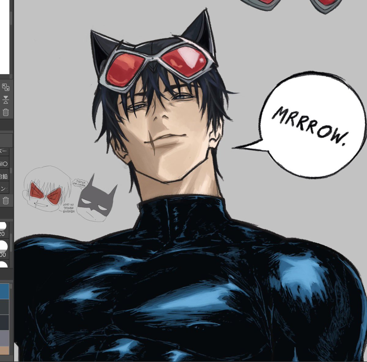 symbiotie's tweet photo. catwoman toji
#toji #wip https://t.co/WvcomUgdCg