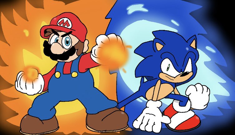 JerrysArtShack's tweet photo. It makes me proud with how much I’ve improved with my art! I still wanna remake old art of mine! But wow, I went from someone who didn’t know how to draw Mario at all, and sonic? He was the one I drew a lot as a kid so he looked decent lol https://t.co/0MSvVJmvAc