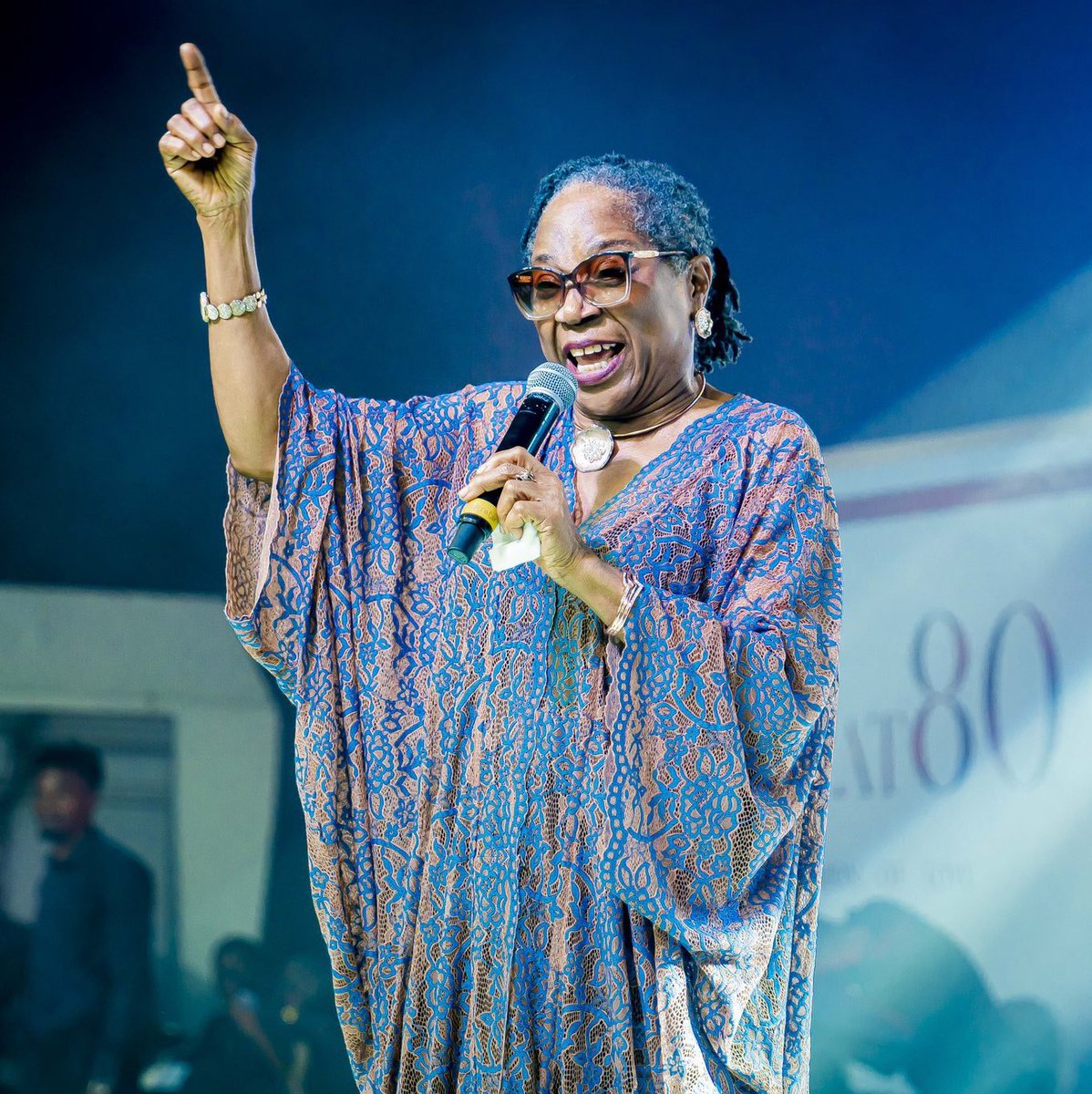 IgboHistoFacts's tweet photo. Two years ago today.

Legendary singer Onyeka Onwenu singing to guests at a birthday party moments before her death. 🕊️ https://t.co/iFZFkgGtI8